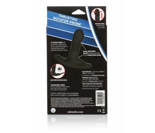 CalExotics Eclipse Thrusting Probe Intimate Motion System Black