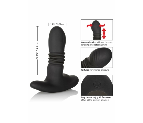 CalExotics Eclipse Thrusting Probe Intimate Motion System Black