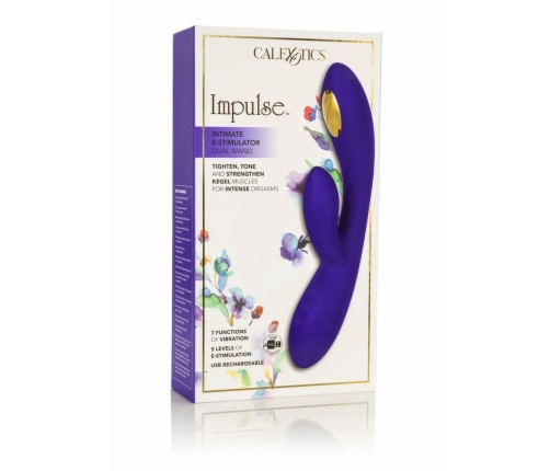 Impulse eStim Dual Wand - Advanced Silicone Dual-Action Wand, 7 Modes