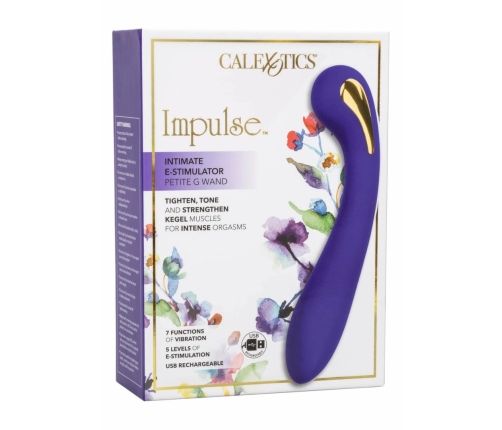 eStim Petite G Wand by Impulse - Compact Intimate Massager, 5 E-Stim Modes