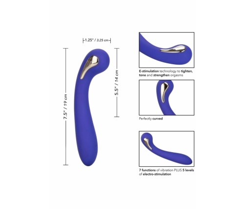 eStim Petite G Wand by Impulse - Compact Intimate Massager, 5 E-Stim Modes