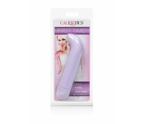 First Time Mini G Compact Curved Intimate Massager, Waterproof, Pink