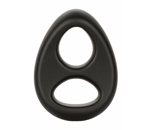 CalExotics Ultra Soft Dual Ring Silicone Support System Black