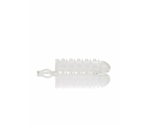 Stud Extender with Support Ring - TPR Sleeve, Anatomical Fit, Clear