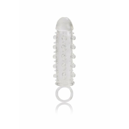 Stud Extender with Support Ring - TPR Sleeve, Anatomical Fit, Clear Stud Extender with Support Ring - TPR Sleeve, Anatomical Fit, Clear