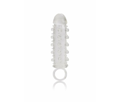 Stud Extender with Support Ring - TPR Sleeve, Anatomical Fit, Clear