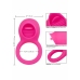 CalExotics Teasing Tongue Enhancer Silicone Rechargeable Ring Black