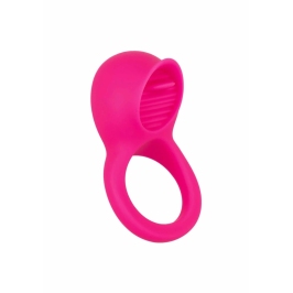 CalExotics Teasing Tongue Enhancer Silicone Rechargeable Ring Black CalExotics Teasing Tongue Enhancer Silicone Rechargeable Ring Black