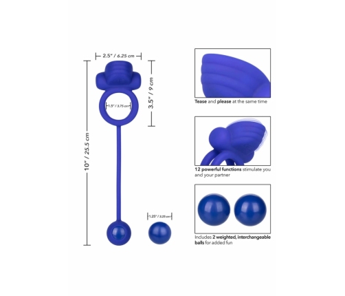 CalExotics Dual Rockin' Rim Enhancer Silicone Rechargeable System