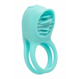 French Kiss Enhancer Silicone Rechargeable Dual Ring Vibrating System French Kiss Enhancer Silicone Rechargeable Dual Ring Vibrating System