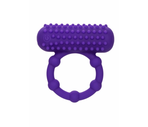 Maximus 5 Bead Rechargeable Silicone Ring - 12 Vibration Modes, Waterproof