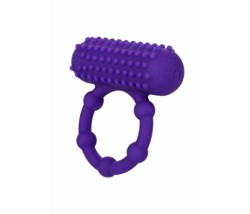 Maximus 5 Bead Rechargeable Silicone Ring - 12 Vibration Modes, Waterproof