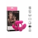 CalExotics Double Diver Silicone Rechargeable Intimate Ring Blue