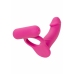 CalExotics Double Diver Silicone Rechargeable Intimate Ring Blue