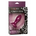 CalExotics Power Gem Vibrating Petite Crystal Probe, Silicone, Purple