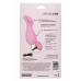 Slay Tickle Me Mini Silicone Massager, 10 Modes, Waterproof, Pink