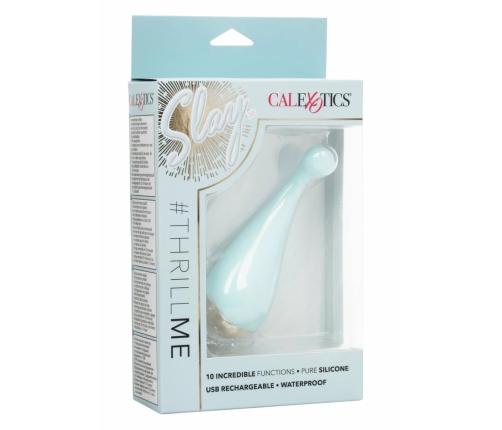 Slay Thrill Me Compact Vibrating Finger Teaser, Waterproof, USB Rechargeable