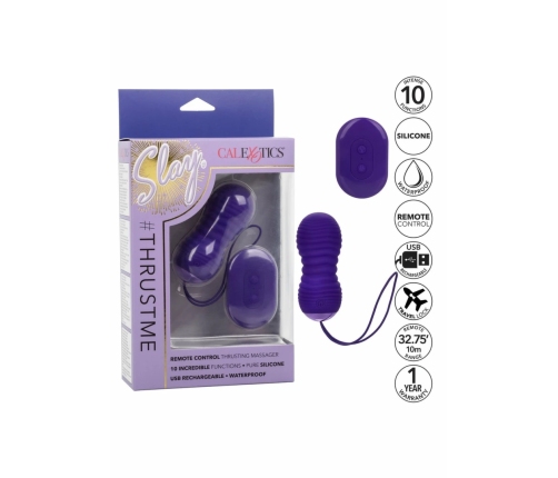 CalExotics Slay Thrust Me Intimate Thrusting Device with Remote Control