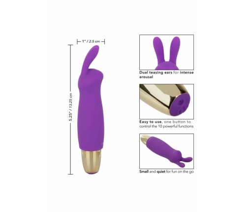 CalExotics Slay Buzz Me Mini Dual-Action Vibrating Massager Pink