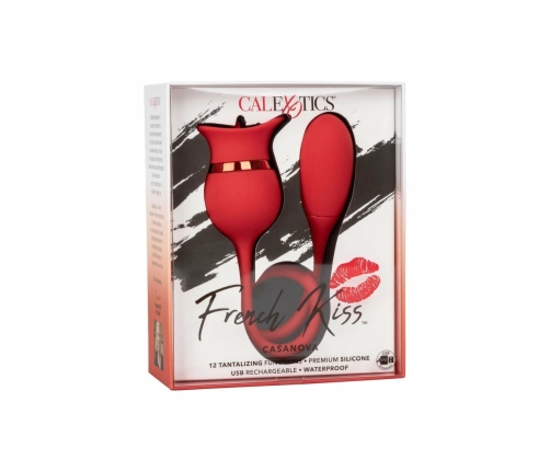 French Kiss Casanova Silicone Intimate Device Dual Motor Pink