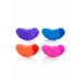Posh Silicone Finger Swirls - Colorful Textured Finger Sleeves Set