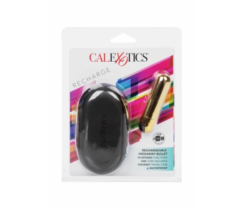 CalExotics Rechargeable Hideaway Bullet Compact Vibrating Massager