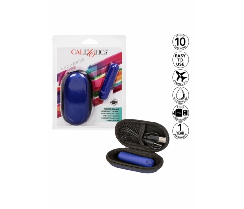 CalExotics Rechargeable Hideaway Bullet Compact Vibrating Device