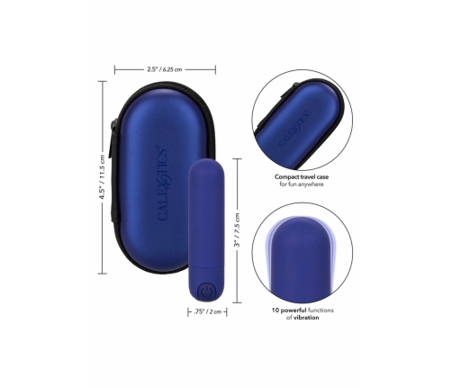 CalExotics Rechargeable Hideaway Bullet Compact Vibrating Device