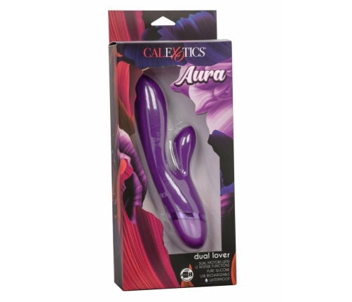 Aura Dual Lover Dual Motor Silicone Massager, 12 Modes, Waterproof