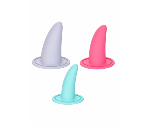 She-ology Advanced 3-Piece Wearable Dilator Set Silicone Ergonomic