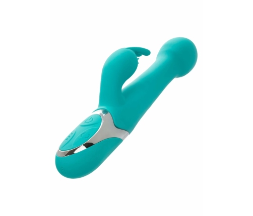 CalExotics Enchanted Oscillate Dual-Action Silicone Stimulator Purple