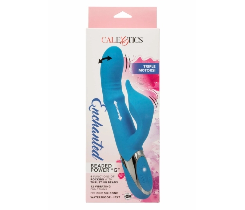 CalExotics Beaded Power G Vibrator Silicone Waterproof Rechargeable