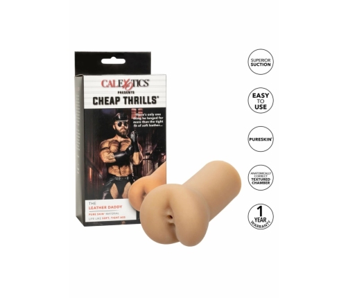 CalExotics Cheap Thrills Leather Daddy Intimate Compact System 14cm