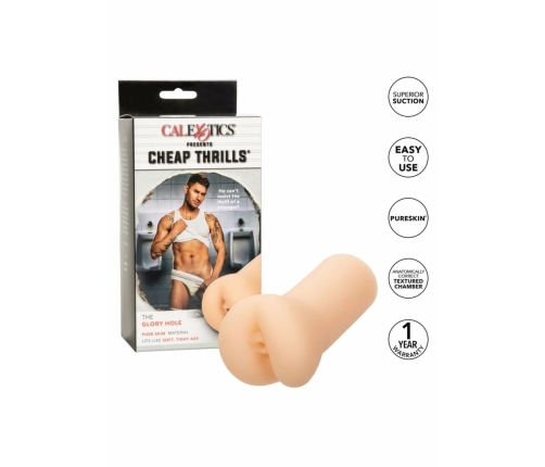 CalExotics Cheap Thrills The Glory Hole Intimate Compact System 14cm