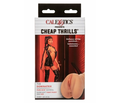 CalExotics The Dominatrix Pure Skin Dual Entry Intimate Device 0.45kg