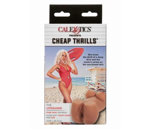 CalExotics Cheap Thrills The Lifeguard Dual Entry Intimate Machine 1 lb