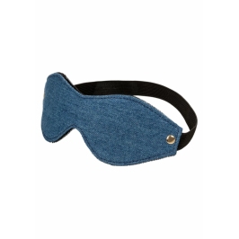 Ride Em Denim Eye Mask Premium Double-Padded Adjustable Fit Ride Em Denim Eye Mask Premium Double-Padded Adjustable Fit