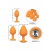 Cheeky Gems 3 pcs Silicone Anal Training Kit with Gem Base