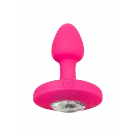 Cheeky Gem Vibrating Probe Small - Compact Silicone Model with Gem Base Cheeky Gem Vibrating Probe Small - Compact Silicone Model with Gem Base