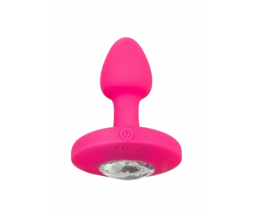 Cheeky Gem Vibrating Probe Small - Compact Silicone Model with Gem Base