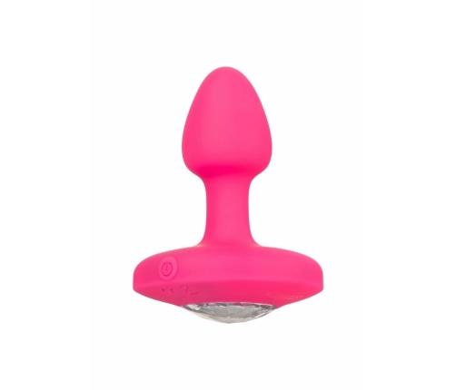 Cheeky Gem Vibrating Probe Small - Compact Silicone Model with Gem Base