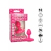 Cheeky Gem Vibrating Probe Small - Compact Silicone Model with Gem Base