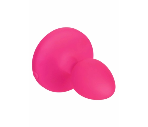 CalExotics Cheeky Gem Vibrating Probe Medium - Silicone, 10 Modes, Black