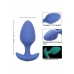 Cheeky Glow Vibrating Plug L Silicone Glow-in-the-Dark Large USB