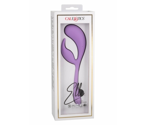 CalExotics Elle Liquid Silicone Dual Flicker Flexible Vibrating Device