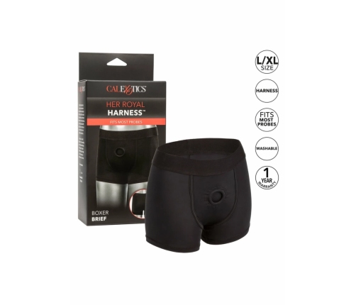 CalExotics Her Royal Harness Boxer Brief 2XL/3XL - Comfortable Harness System