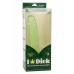 Naughty Bits I Leaf Glow-in-the-Dark Dong 20 cm Suction Cup Green