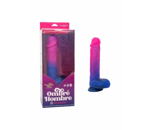 Ombre Hombre XL Vibrating Silicone Intimate Machine with Suction Cup