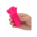 Lily Licker Mini Flower Flicker Compact Silicone Massager Pink