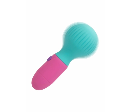 CalExotics Naughty Bits To The Max Wand Mini Massager, 10 Modes, Waterproof, Purple